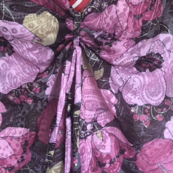 L Amore Couture Blouse in lovely floral design. Size L Cotton blend - Picture 6 of 11